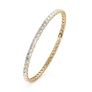 BRACELET RIVIERE DE DIAMANTS ASSCHER