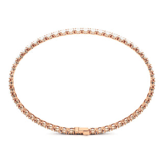 BRACELET RIVIERE DE DIAMANTS OVALES