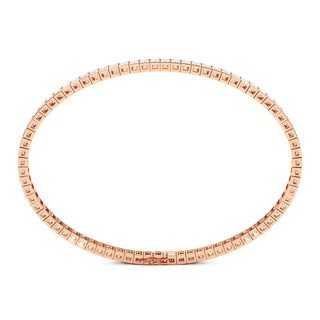 BRACELET RIVIERE DE DIAMANTS PRINCESSES