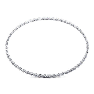 BRACELET RIVIERE DE DIAMANTS POIRES