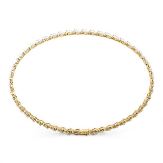 BRACELET RIVIERE DE DIAMANTS POIRES
