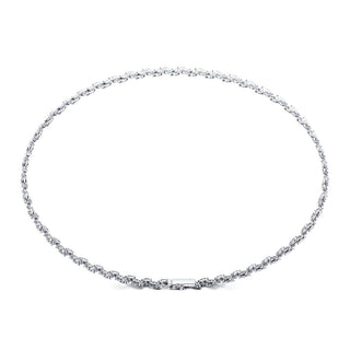 BRACELET RIVIERE DE DIAMANTS POIRES HAUTE JOAILLERIE