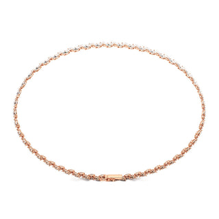 BRACELET RIVIERE DE DIAMANTS POIRES HAUTE JOAILLERIE