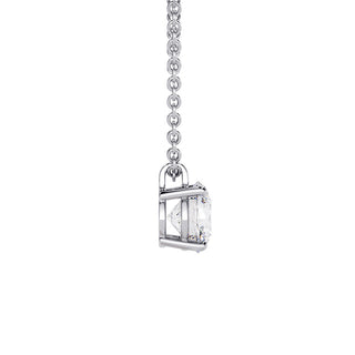 Pendentif Palais Royal, diamants de laboratoire, or blanc 18 carats ou platine 950 — Maison Laveran Paris