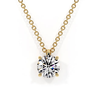 Pendentif Palais Royal, diamants de laboratoire, or jaune 18 carats — Maison Laveran Paris