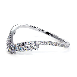 Alliance Trocadéro Haute Joaillerie, diamants de laboratoire, or blanc 18 carats ou platine 950 — Maison Laveran Paris