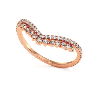 Alliance Trocadéro Haute Joaillerie, diamants de laboratoire, or rose 18 carats — Maison Laveran Paris