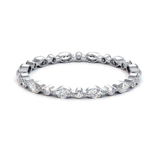 Alliance Solférino, diamants de laboratoire, or blanc 18 carats ou platine 950 — Maison Laveran Paris