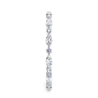 Alliance Solférino, diamants de laboratoire, or blanc 18 carats ou platine 950 — Maison Laveran Paris