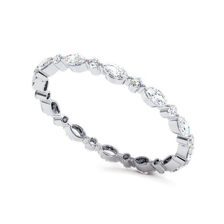 Alliance Solférino, diamants de laboratoire, or blanc 18 carats ou platine 950 — Maison Laveran Paris