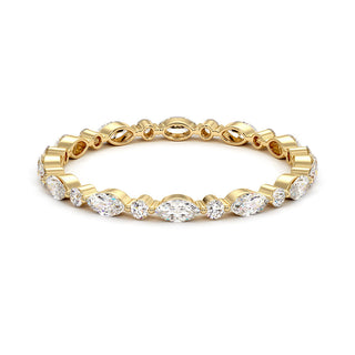 Alliance Solférino, diamants de laboratoire, or jaune 18 carats — Maison Laveran Paris