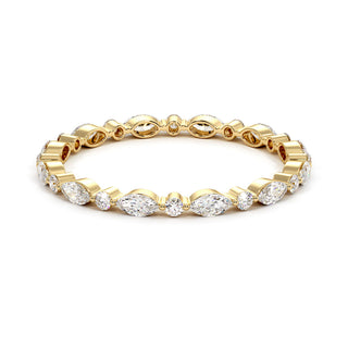 Alliance Solférino, diamants de laboratoire, or jaune 18 carats — Maison Laveran Paris