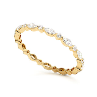 Alliance Solférino, diamants de laboratoire, or jaune 18 carats — Maison Laveran Paris
