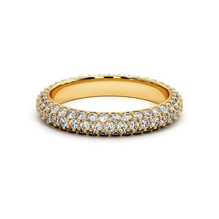 Alliance Victor Hugo, diamants de laboratoire, or jaune 18 carats — Maison Laveran Paris