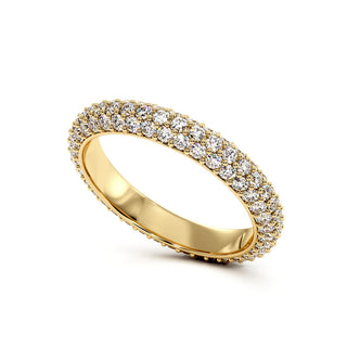 Alliance Victor Hugo, diamants de laboratoire, or jaune 18 carats — Maison Laveran Paris