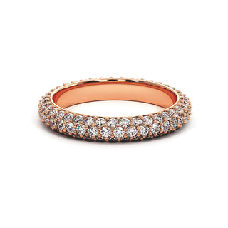 Alliance Victor Hugo, diamants de laboratoire, or rose 18 carats — Maison Laveran Paris