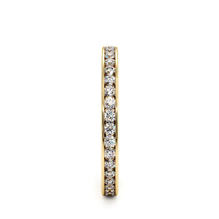 Alliance Concorde Diamants Ronds, diamants de laboratoire, or jaune 18 carats — Maison Laveran Paris