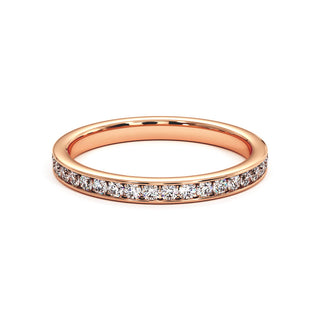 Alliance Concorde Diamants Ronds, diamants de laboratoire, or rose 18 carats — Maison Laveran Paris