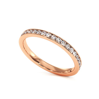 Alliance Concorde Diamants Ronds, diamants de laboratoire, or rose 18 carats — Maison Laveran Paris