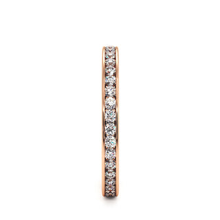 Alliance Concorde Diamants Ronds, diamants de laboratoire, or rose 18 carats — Maison Laveran Paris