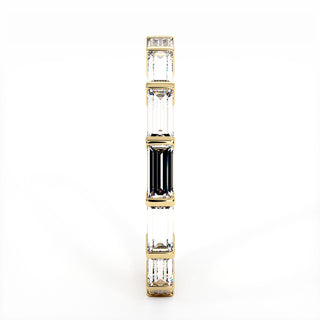 Alliance Concorde Diamants Baguettes, diamants de laboratoire, or jaune 18 carats — Maison Laveran Paris
