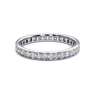 Alliance Georges V, diamants de laboratoire, or blanc 18 carats ou platine 950 — Maison Laveran Paris