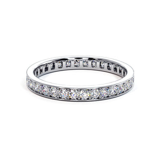 Alliance Georges V, diamants de laboratoire, or blanc 18 carats ou platine 950 — Maison Laveran Paris