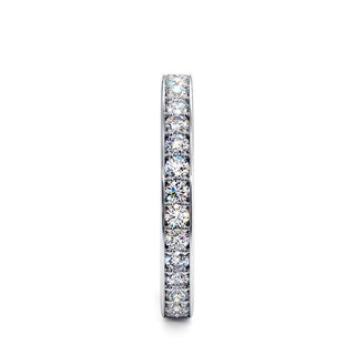Alliance Georges V, diamants de laboratoire, or blanc 18 carats ou platine 950 — Maison Laveran Paris