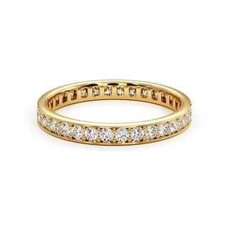 Alliance Georges V, diamants de laboratoire, or jaune 18 carats — Maison Laveran Paris