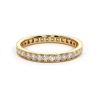 Alliance Georges V, diamants de laboratoire, or jaune 18 carats — Maison Laveran Paris