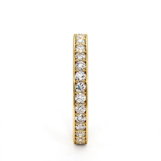 Alliance Georges V, diamants de laboratoire, or jaune 18 carats — Maison Laveran Paris