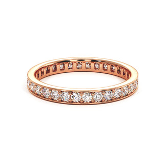 Alliance Georges V, diamants de laboratoire, or rose 18 carats — Maison Laveran Paris