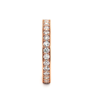 Alliance Georges V, diamants de laboratoire, or rose 18 carats — Maison Laveran Paris