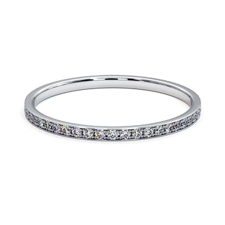 Alliance Concorde Griffes, diamants de laboratoire, or blanc 18 carats ou platine 950 — Maison Laveran Paris