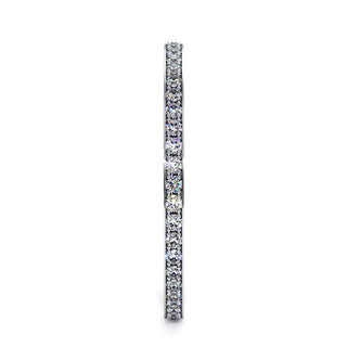 Alliance Concorde Griffes, diamants de laboratoire, or blanc 18 carats ou platine 950 — Maison Laveran Paris