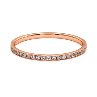 Alliance Concorde Griffes, diamants de laboratoire, or rose 18 carats — Maison Laveran Paris