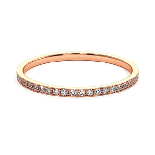 Alliance Concorde Griffes, diamants de laboratoire, or rose 18 carats — Maison Laveran Paris