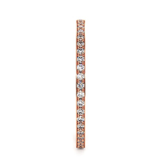 Alliance Concorde Griffes, diamants de laboratoire, or rose 18 carats — Maison Laveran Paris