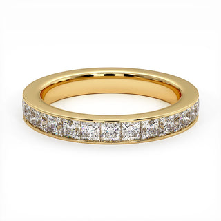 Alliance Concorde Diamants Princesses, diamants de laboratoire, or jaune 18 carats — Maison Laveran Paris