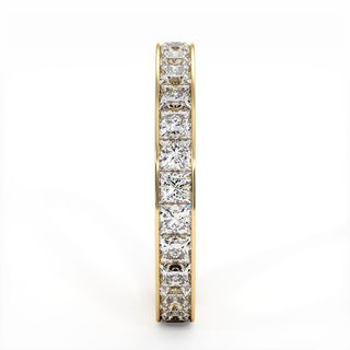 Alliance Concorde Diamants Princesses, diamants de laboratoire, or jaune 18 carats — Maison Laveran Paris