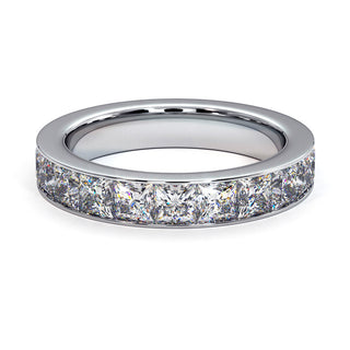 Alliance Concorde Diamants Princesses, diamants de laboratoire, or blanc 18 carats ou platine 950 — Maison Laveran Paris