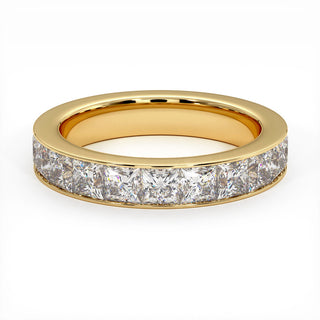 Alliance Concorde Diamants Princesses, diamants de laboratoire, or jaune 18 carats — Maison Laveran Paris
