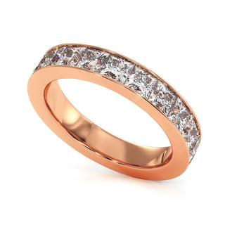 Alliance Concorde Diamants Princesses, diamants de laboratoire, or rose 18 carats — Maison Laveran Paris