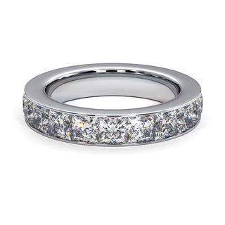Alliance Concorde Diamants Princesses, diamants de laboratoire, or blanc 18 carats ou platine 950 — Maison Laveran Paris