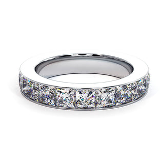 Alliance Concorde Diamants Princesses, diamants de laboratoire, or blanc 18 carats ou platine 950 — Maison Laveran Paris