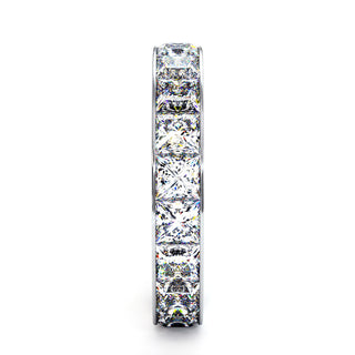 Alliance Concorde Diamants Princesses, diamants de laboratoire, or blanc 18 carats ou platine 950 — Maison Laveran Paris