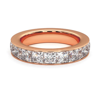Alliance Concorde Diamants Princesses, diamants de laboratoire, or rose 18 carats — Maison Laveran Paris