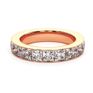 Alliance Concorde Diamants Princesses, diamants de laboratoire, or rose 18 carats — Maison Laveran Paris