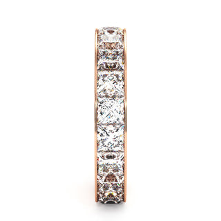 Alliance Concorde Diamants Princesses, diamants de laboratoire, or rose 18 carats — Maison Laveran Paris