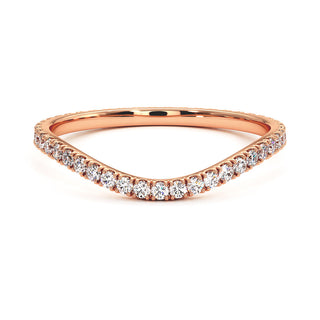 Alliance Diamants Wagram, diamants de laboratoire, or rose 18 carats — Maison Laveran Paris